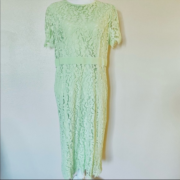eva mendes for New York & Company Dresses & Skirts - NY&CO Eva Mendes Romina Green lace dress